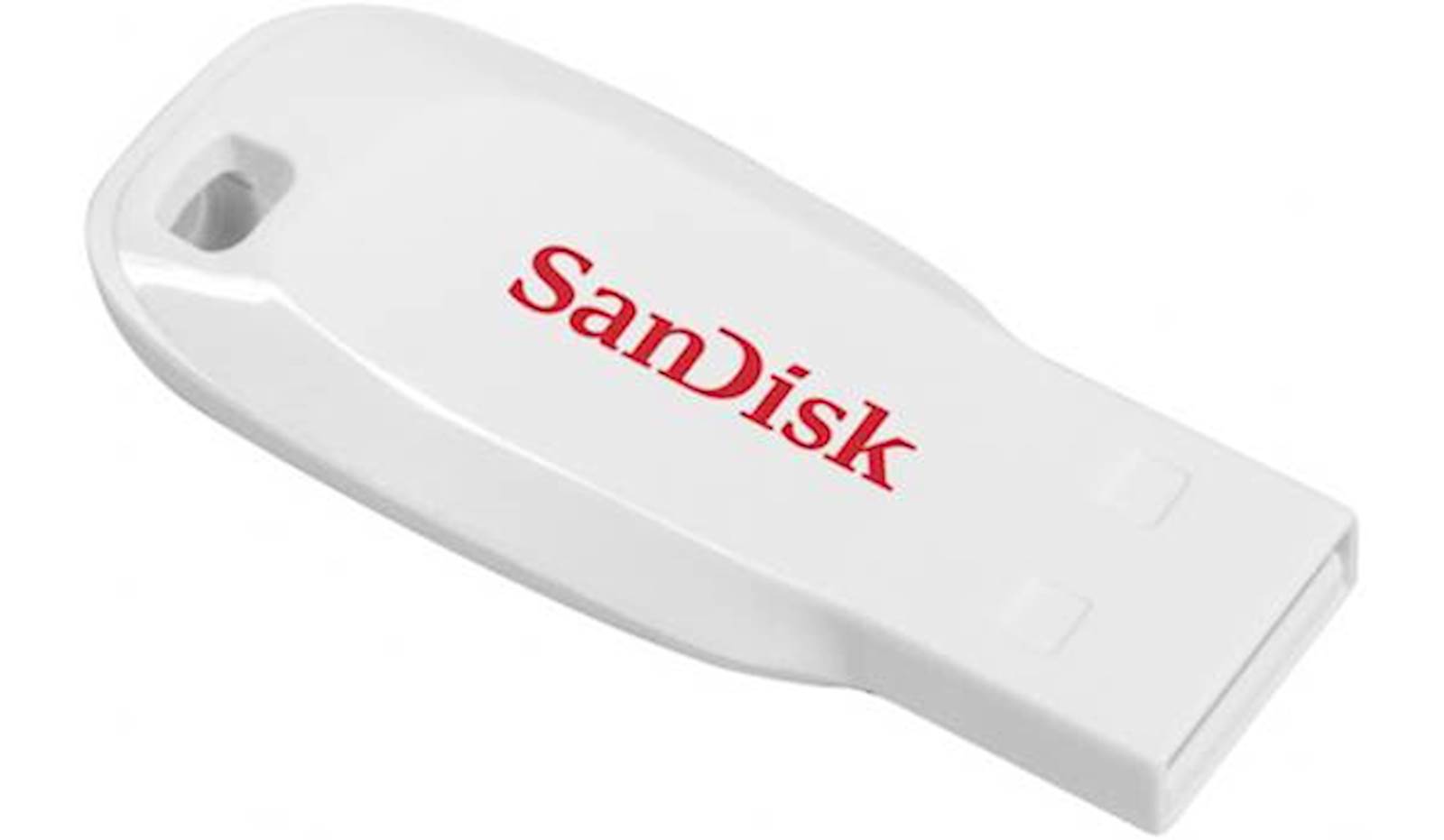 USB SanDisk 16GB CRUZER BLADE bijeli  2.0, bijela, bez poklopca