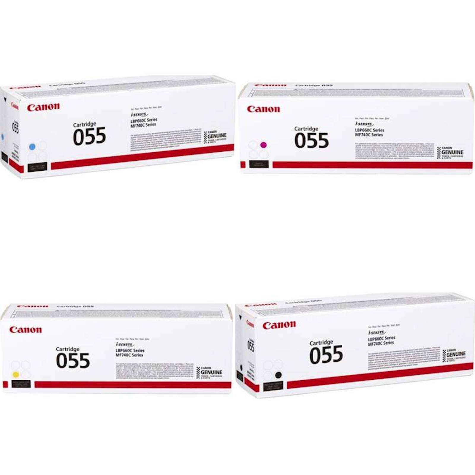 TONER CANON CRG-055Y Yellow ZA LBP66x, MF74x ZA 2.100 STRANA