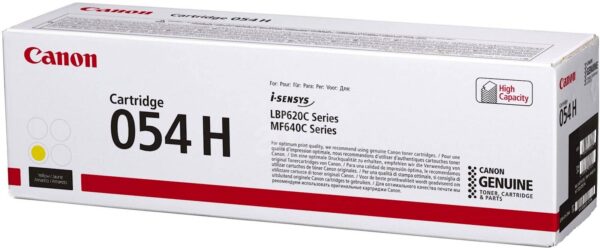 TONER CANON CRG-054HY YELLOW ZA LBP62x TONER CANON CRG-054HY YELLOW ZA LBP62x