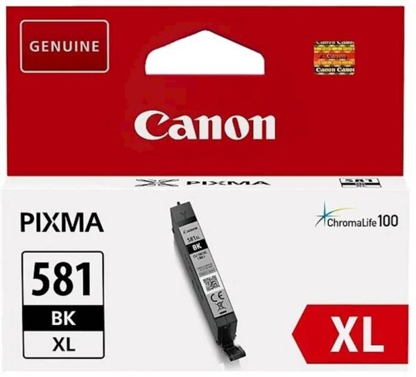 Tinta CANON CLI-581 XL BK ZA TR7550/TR8550 8 Tinta CANON CLI-581 XL BK ZA TR7550/TR8550 8