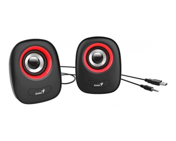 ZVUČNICI GENIUS SP-Q160 USB CRVENI ZVUČNICI GENIUS SP-Q160 USB CRVENI