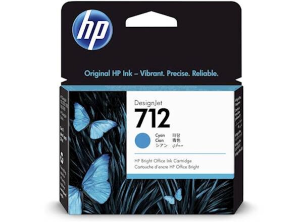 Tinta HP cyan 712 Tinta HP cyan 712