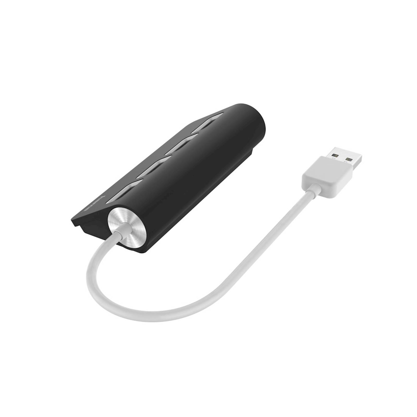 USB HUB HAMA, 4 PORTA, 480MBPS, CRNI
