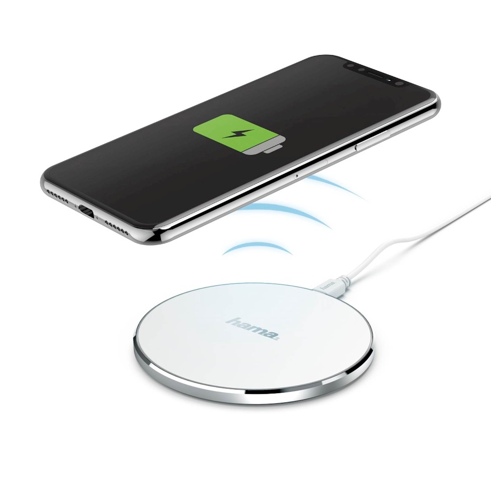 Wireless punjač HAMA FC5 bijeli