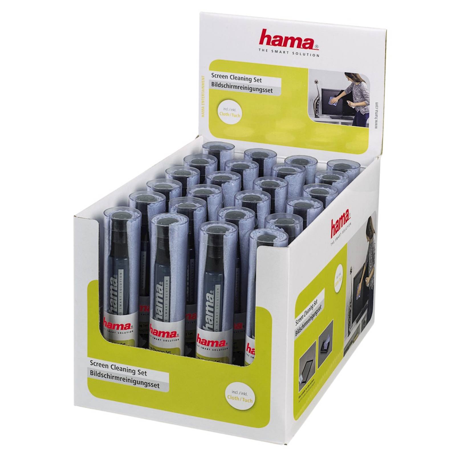 Set za čišćenje displeja Hama, 15 ml, sa krpicom