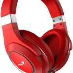 Slušalice s mikrofonom Genius HS-610 crvena