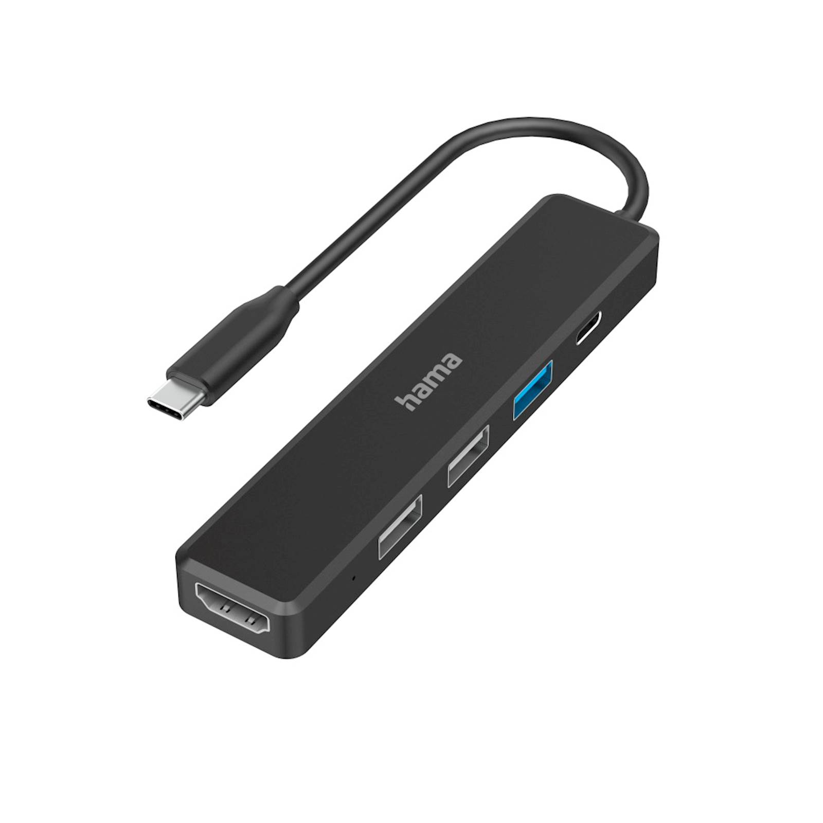 USB-C HUB HAMA 5 portova, 2.0 & 3.2