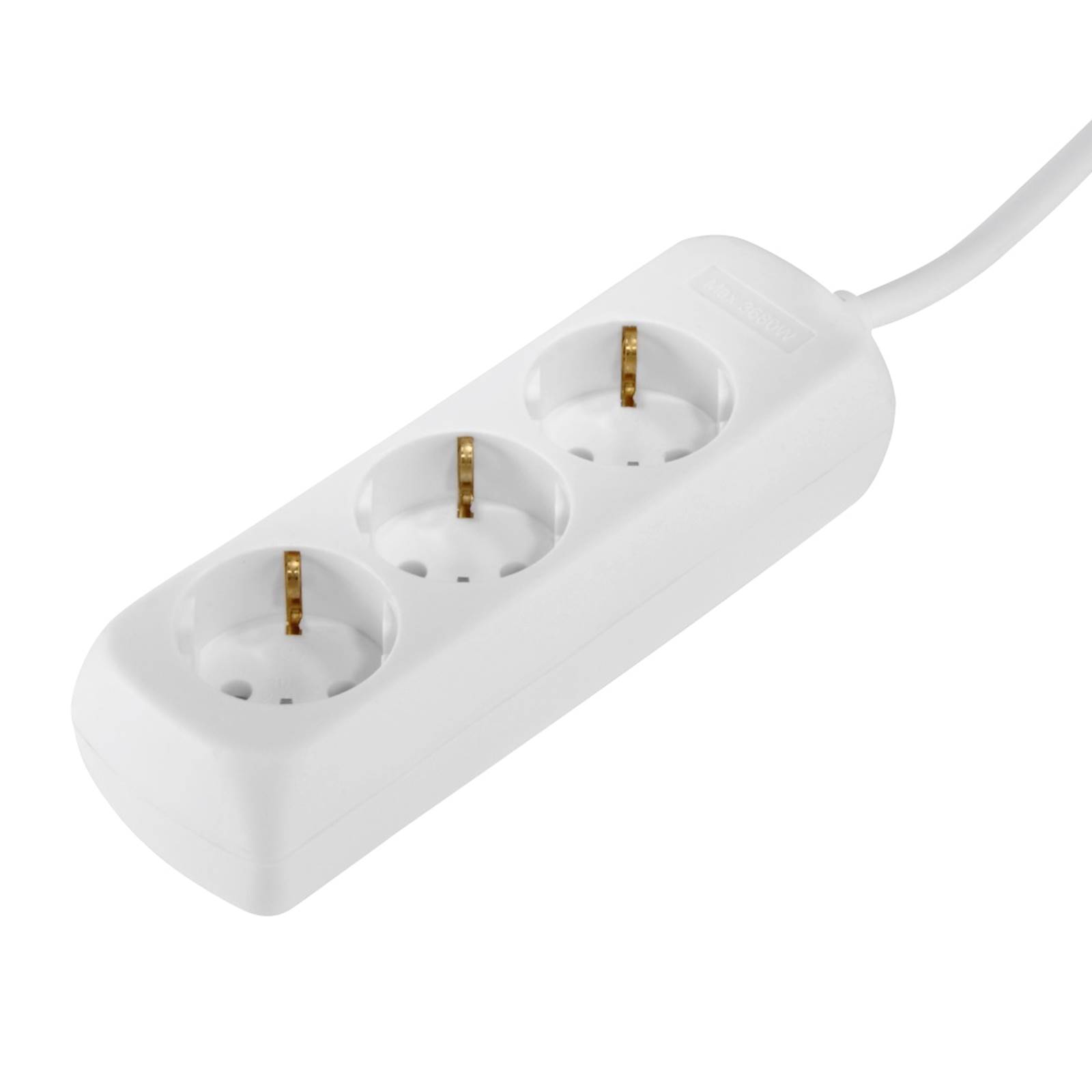 Produžni kabl Hama triple power strip, 3 m, bijeli
