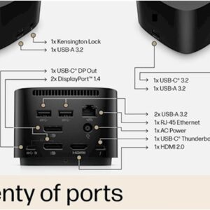 Docking HP Docking Station TB4 G4 120W (4J0A2AA)