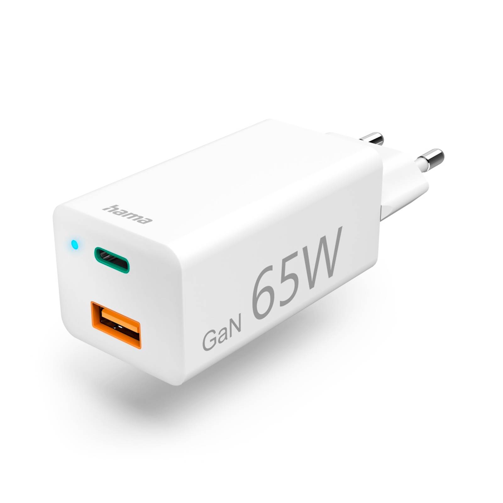 Punjač HAMA USB-C, 65W, bijeli