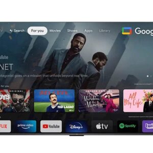 TV TCL Qled 85C645 Google TV