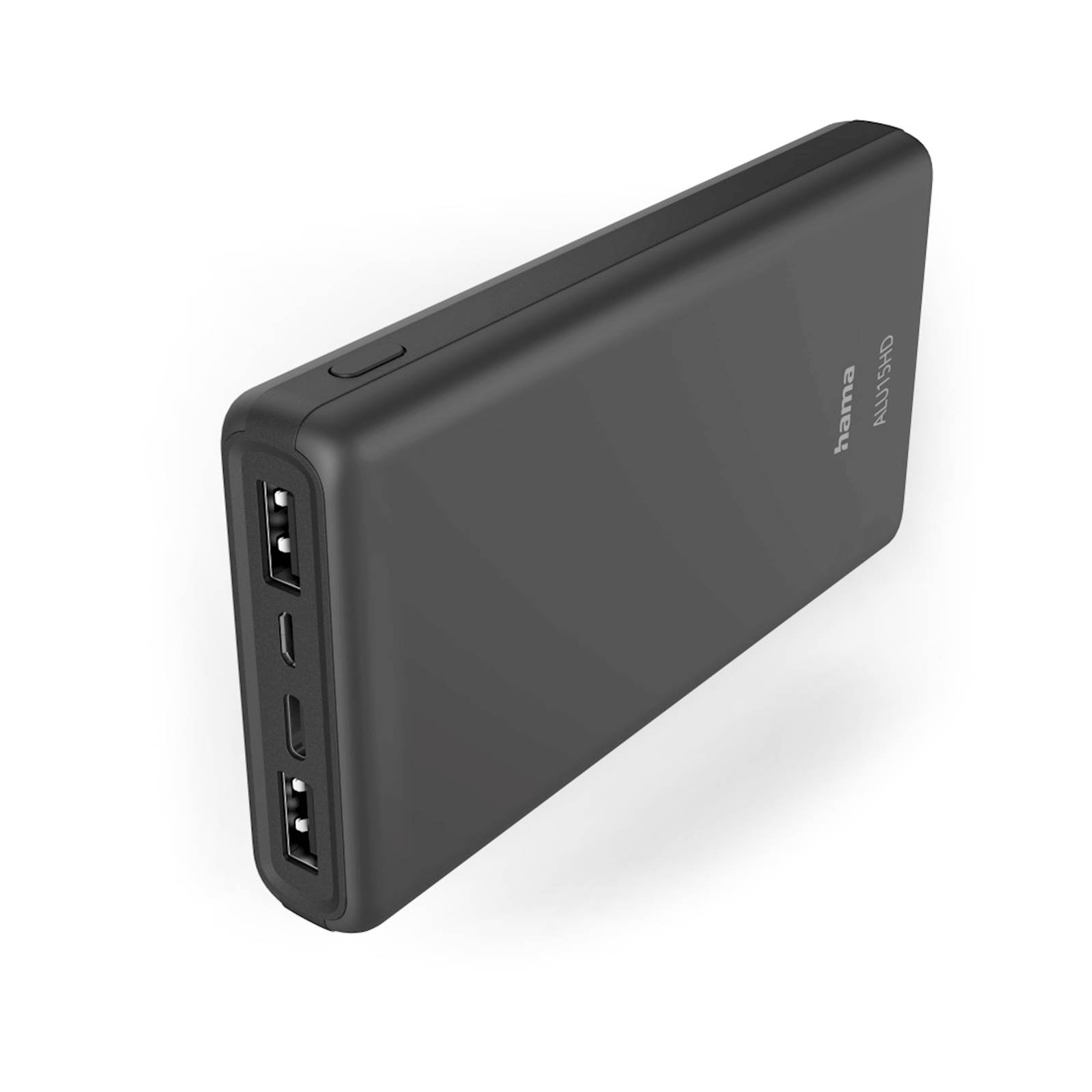 Powerbank Hama "ALU15HD" 15000mAh anthracit