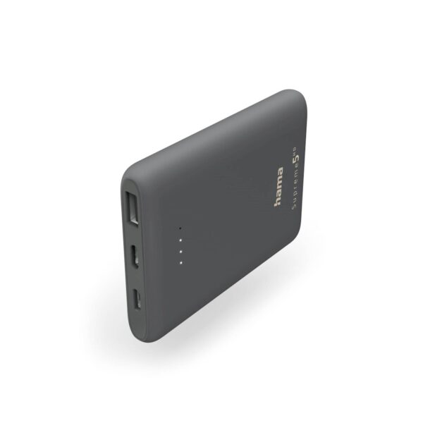 Powerbank Hama 5000mAh sivi Powerbank Hama 5000mAh sivi