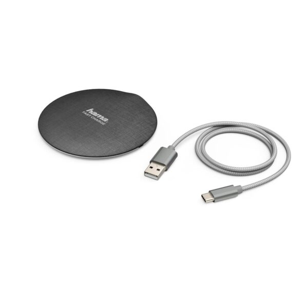Wireless punjač HAMA "FC10 Metal" crni Wireless punjač HAMA "FC10 Metal" crni