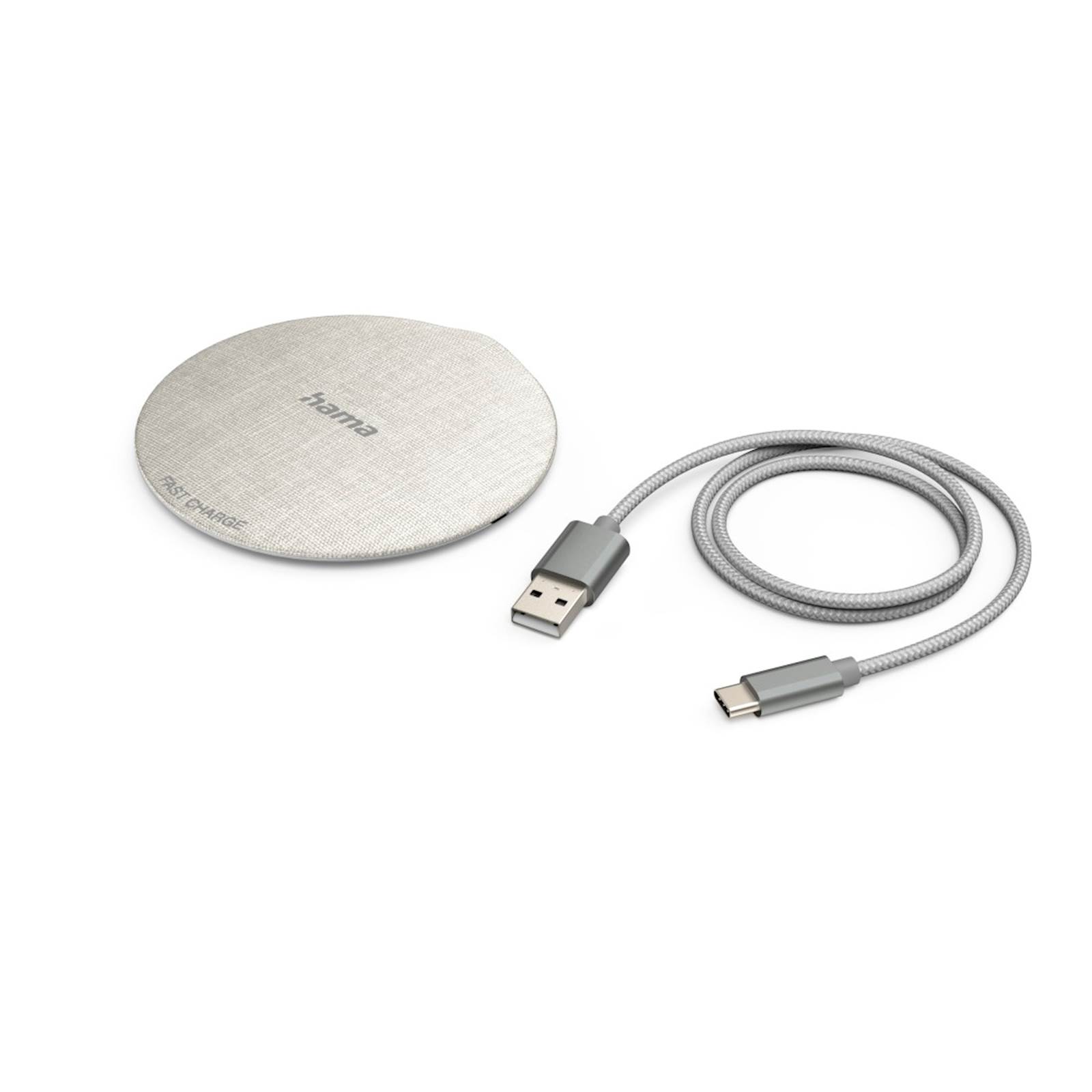 Wireless punjač HAMA QI-FC10 metalni