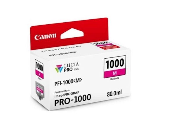 Tinta CANON PFI-1000 Magenta Tinta CANON PFI-1000 Magenta
