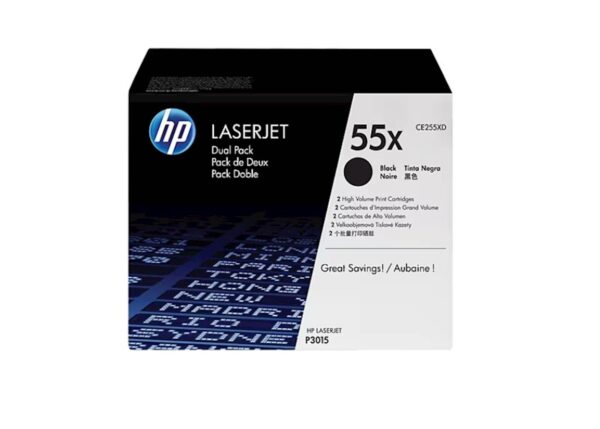 Toner HP black 55X ugovorni Dual Pack Toner HP black 55X ugovorni Dual Pack