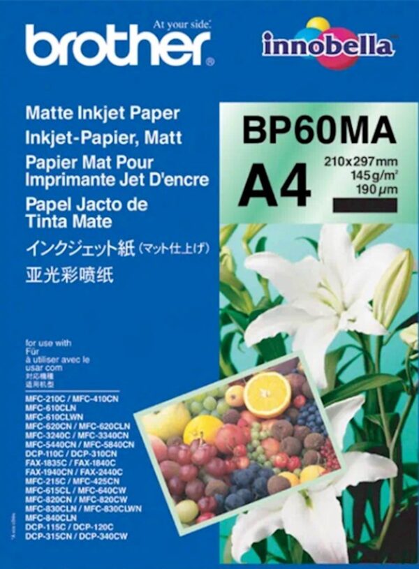 Foto papir BROTHER BP60MA Foto papir BROTHER BP60MA