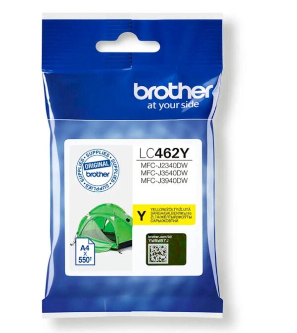 Tinta BROTHER LC462Y Tinta BROTHER LC462Y