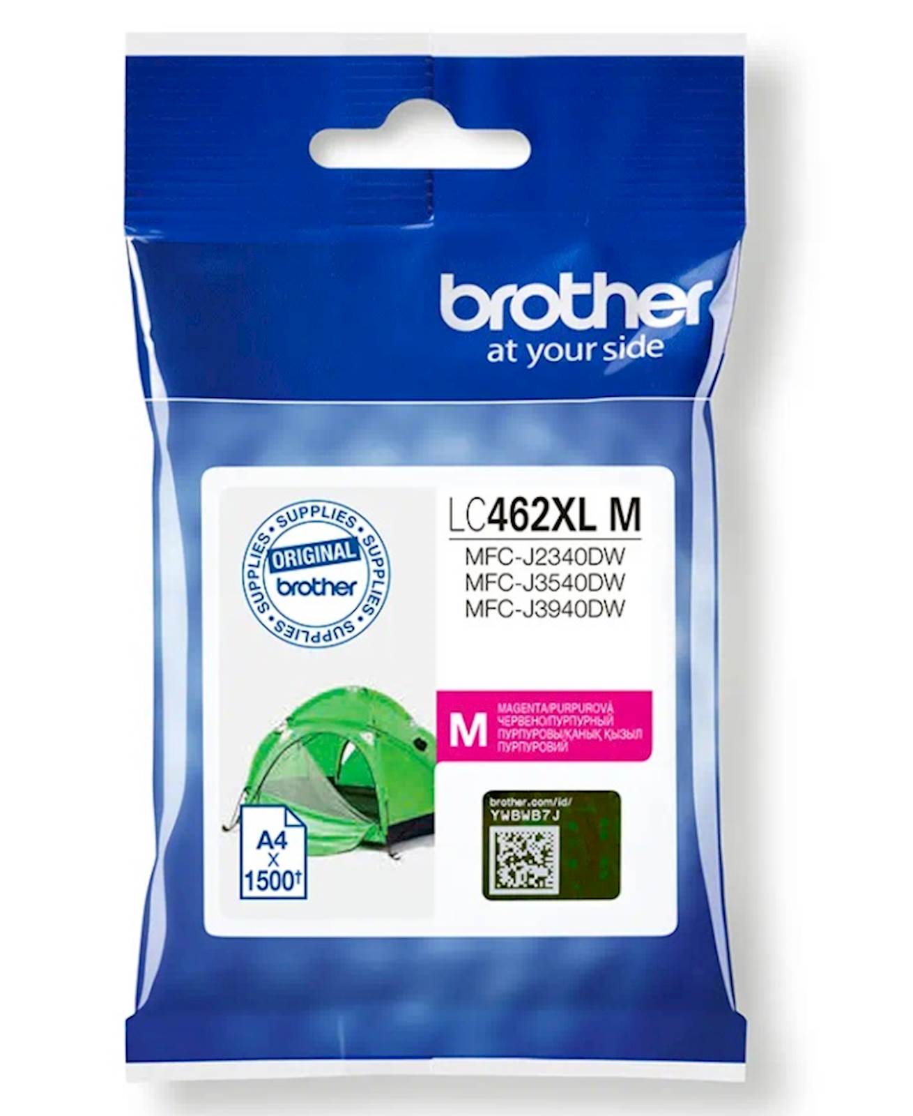 Tinta BROTHER LC462XLM