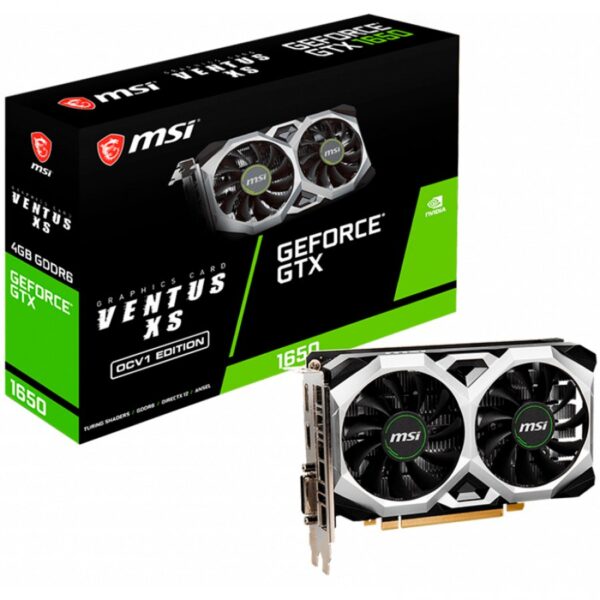 MSI GTX 1650 D6 VENTUS XS OCV1 MSI GTX 1650 D6 VENTUS XS OCV1