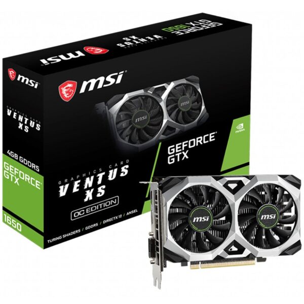 MSI GTX 1650 VENTUS XS 4G OC MSI GTX 1650 VENTUS XS 4G OC