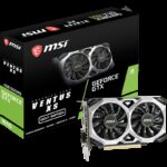MSI GTX 1650 VENTUS XS 4G OCV1
