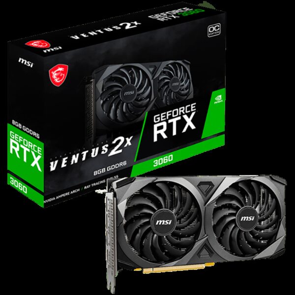 MSI RTX 3060 VENTUS 2X 8G OC MSI RTX 3060 VENTUS 2X 8G OC