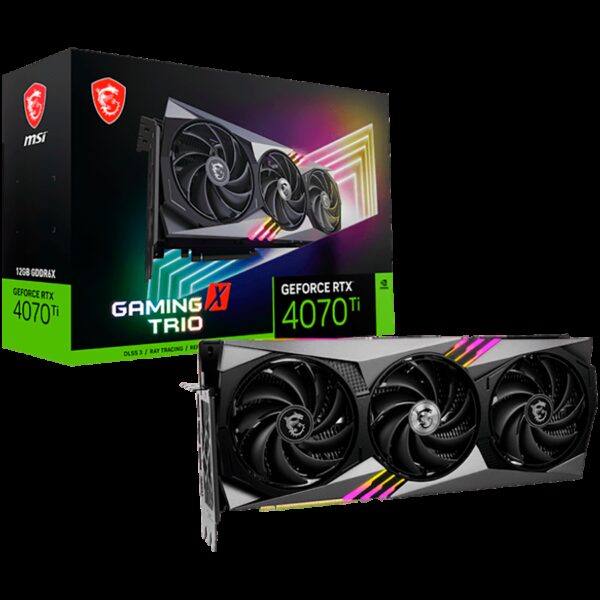MSI RTX 4070 TI GAMING X TRIO 12G MSI RTX 4070 TI GAMING X TRIO 12G