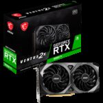 MSI RTX 3060 TI VENTUS 2X 8GD6X OC