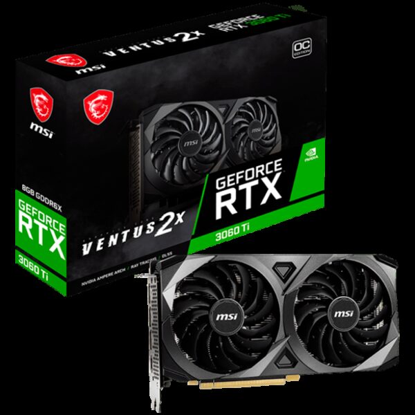 MSI RTX 3060 TI VENTUS 2X 8GD6X OC MSI RTX 3060 TI VENTUS 2X 8GD6X OC