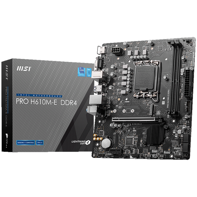 MSI PRO_H610M-E_DDR4