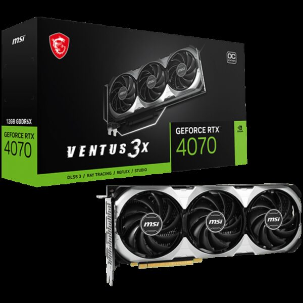 MSI RTX 4070 VENTUS 3X 12G OC MSI RTX 4070 VENTUS 3X 12G OC