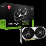 MSI RTX 4070 VENTUS 2X 12G OC