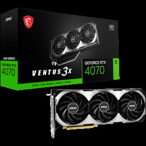 MSI RTX 4070 VENTUS 3X E 12G OC