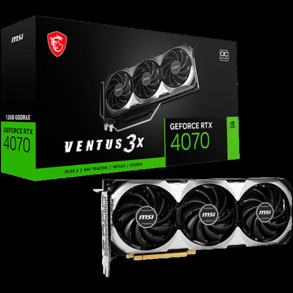 MSI RTX 4070 VENTUS 3X E 12G OC MSI RTX 4070 VENTUS 3X E 12G OC