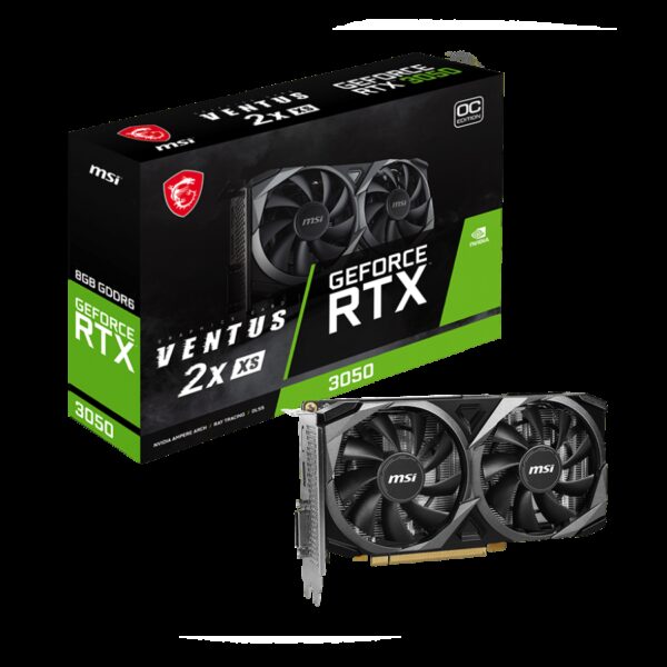 MSI RTX 3050 VENTUS 2X XS 8G OC MSI RTX 3050 VENTUS 2X XS 8G OC