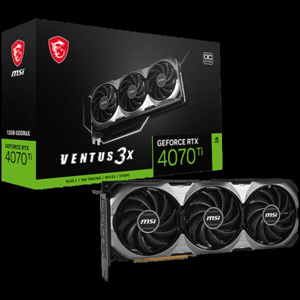 MSI RTX 4070 TI VENTUS 3X E1 12G OC MSI RTX 4070 TI VENTUS 3X E1 12G OC