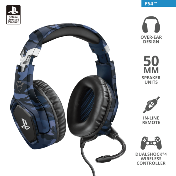 Trust GXT 488 Forze-B žičanegaming slušalice