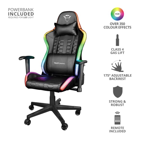 Trust GXT 716 Rizza LED gamingstolica