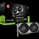 MSI RTX 4070 SUPER 12G VENTUS 2X OC