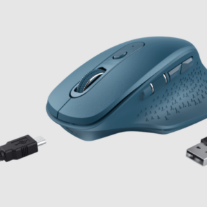 Trust OZAA punjivi wirelessmiš, 2400 dpi, 6 tipki,optički, USB 2.0, plavi - Slika 1