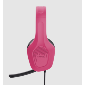 Trust GXT 415P Zirox gamingslušalice, žičane, pink, 200cm kabl, 3.5 mm, over-ear, mikrofon - Slika 1