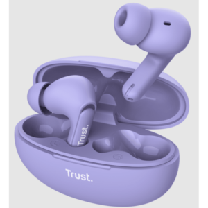 Trust Yavi wireless bluetoothENC slušalice, ljubičaste - Slika 1