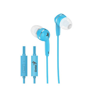 Genius slušalice HS-M320 plave 3.5mm, 1.1m, 88 dB, in-ear,20 Hz - 20 K Hz, mikrofon - Slika 1