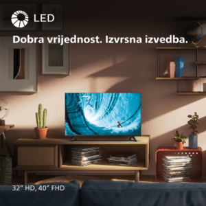 Philips 40''PFS6009 Titan OSFull HD LED; Dolby Audio;tanak dizajn; podrzava glasovne asistent - Slika 2