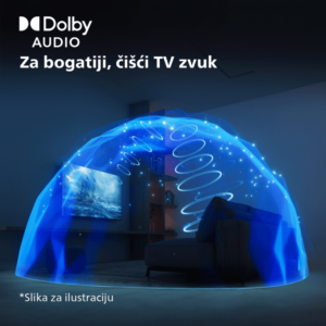 Philips 40''PFS6009 Titan OSFull HD LED; Dolby Audio;tanak dizajn; podrzava glasovne asistent - Slika 4