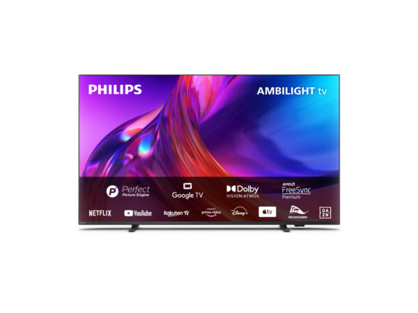 Philips 43''PUS8558 4K GoogleThe One; Ambiliht s 3 strane;P5 Perfect Picture Engine; HDR; HDMI 2.1 43PUS8558/12