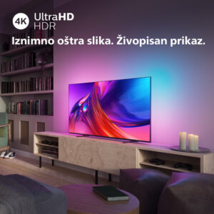 Philips 43''PUS8558 4K GoogleThe One; Ambiliht s 3 strane;P5 Perfect Picture Engine; HDR; HDMI 2.1 - Slika 4