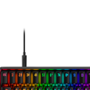 HyperX Alloy Origins 60 RedMechanical Gaming Keyboard - Slika 1